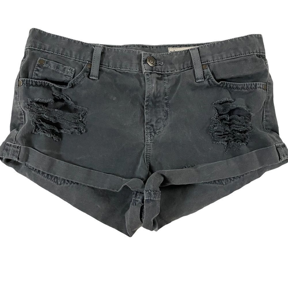 Pistola ~ Slate Blue denim shorts ~ size S ~ see photos for measurements